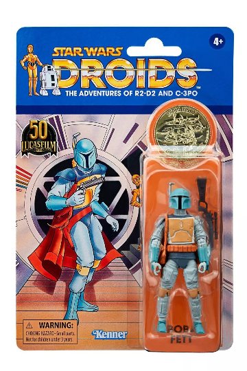Star Wars TVC DROIDS The Adventures Boba Fett 3 3/4-Inch Action Figure画像