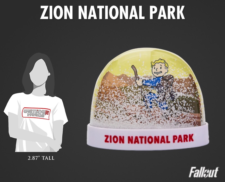 Fallout: New Vegas - Zion National Park snow globeの画像