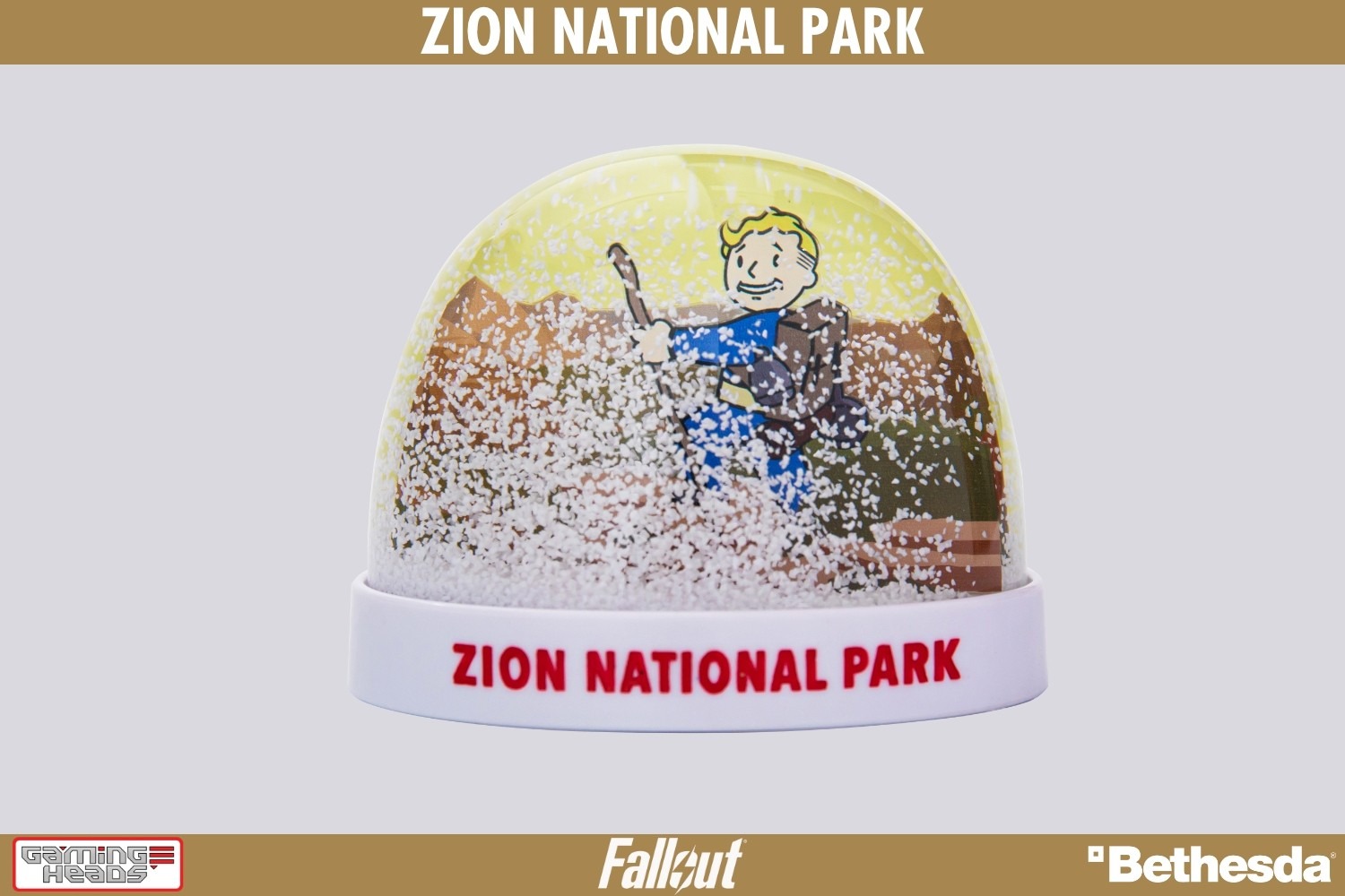 Fallout: New Vegas - Zion National Park snow globeの画像