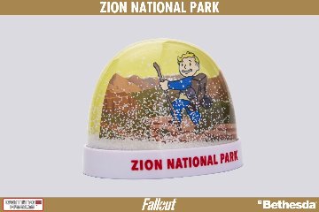 Fallout: New Vegas - Zion National Park snow globeの画像
