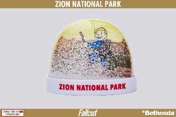 Fallout: New Vegas - Zion National Park snow globeの画像