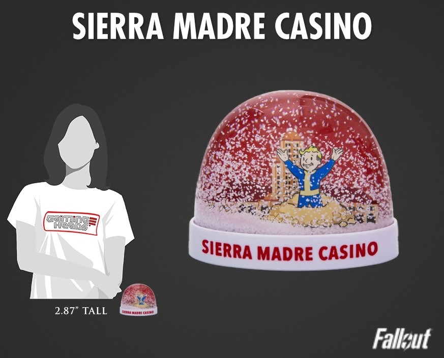 Fallout: New Vegas - Sierra Madre Casino snow globeの画像