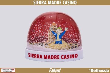 Fallout: New Vegas - Sierra Madre Casino snow globeの画像