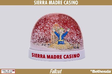 Fallout: New Vegas - Sierra Madre Casino snow globeの画像