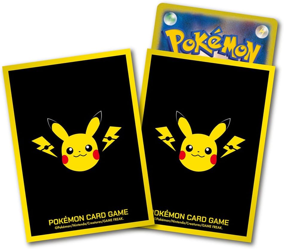 ポケモンカードゲーム デッキシールド ピカチュウとかみなりの画像