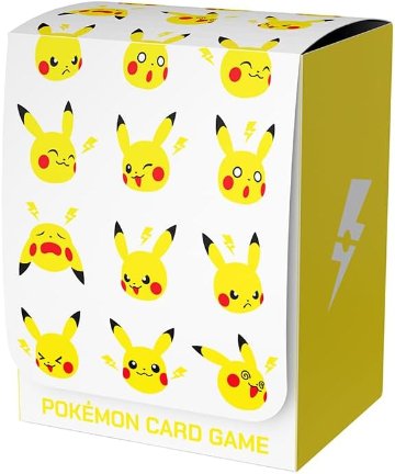 ポケモンカードゲーム デッキケース ピカチュウとかみなりの画像