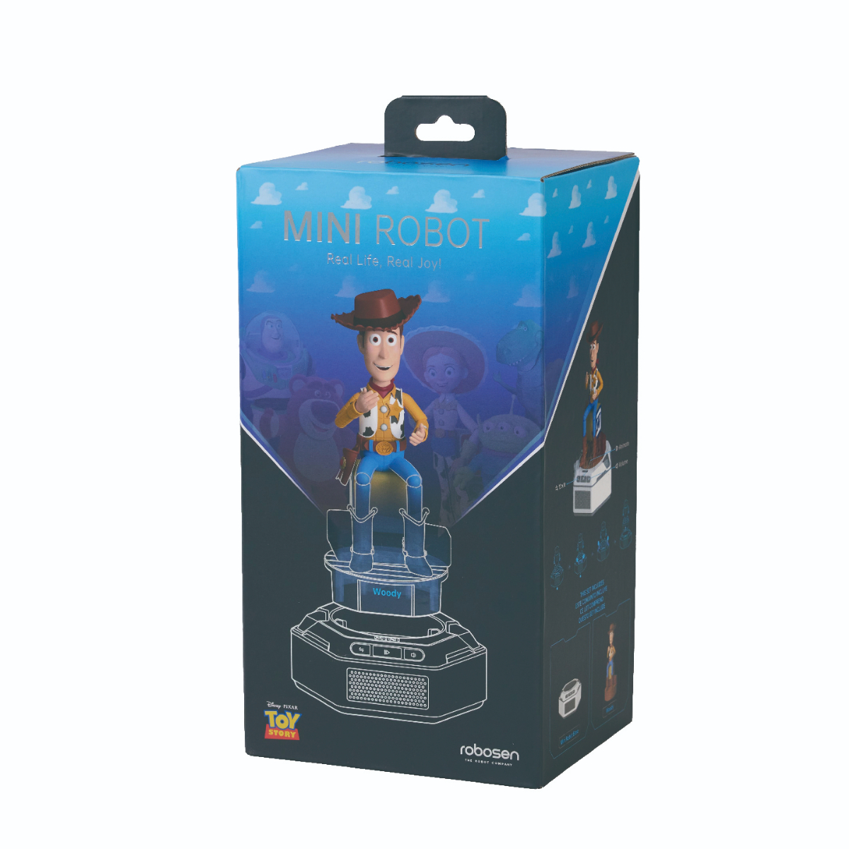 robosen ミニロボット - トイストーリーキット - ウッディ（台座つき）の画像