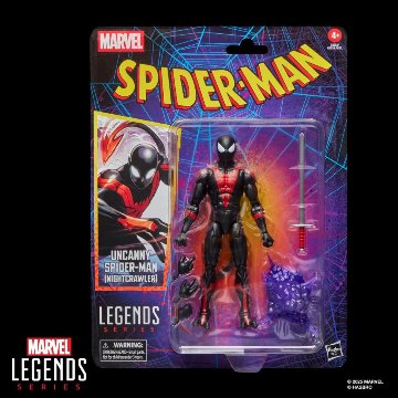 Marvel Legends Retro Cardback Uncanny Spider-Man Nightcrawler Assortment 6点セットの画像