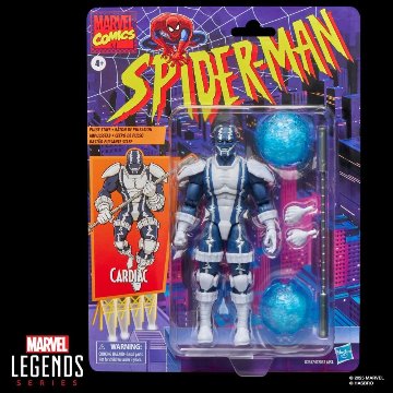 Marvel Legends Retro Cardback Uncanny Spider-Man Nightcrawler Assortment 6点セットの画像