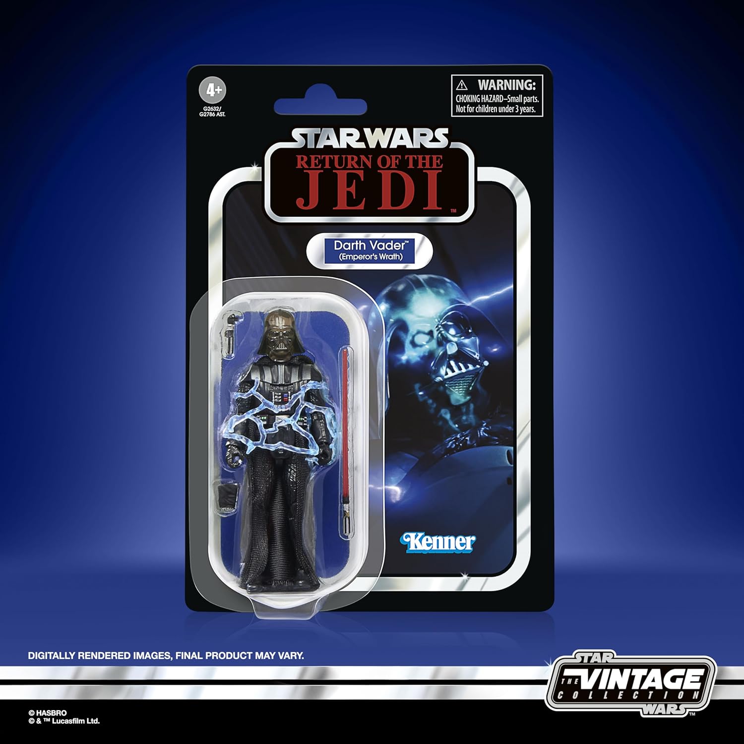 Star Wars TVC Return of the Jedi Darth Vader(Emperor's Wrath) G27865L00の画像