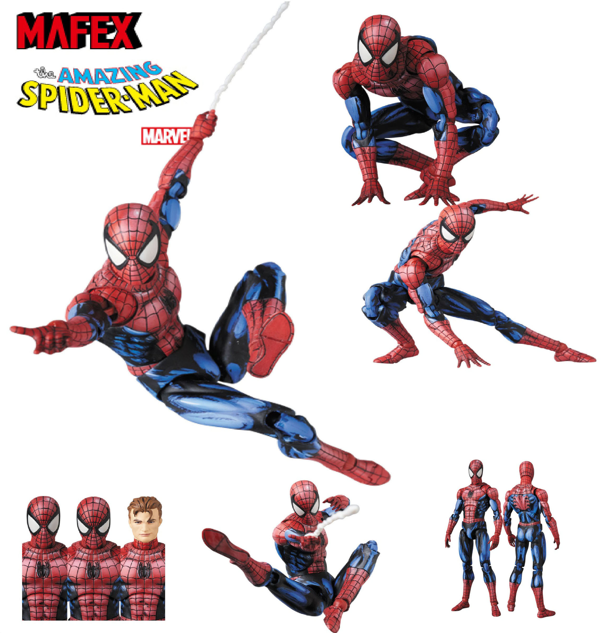 MAFEX SPIDER-MAN（COMIC PAINT）の画像