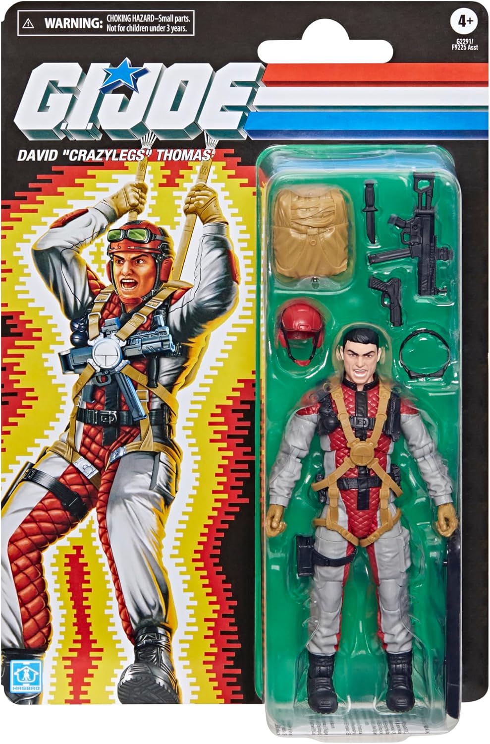 G.I. Joe Classified Series Retro Cardback David "Crazylegs" Thomasの画像