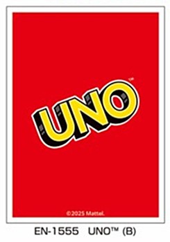 UNO(TM) キャラクタースリーブ UNO(TM) B EN-1555の画像