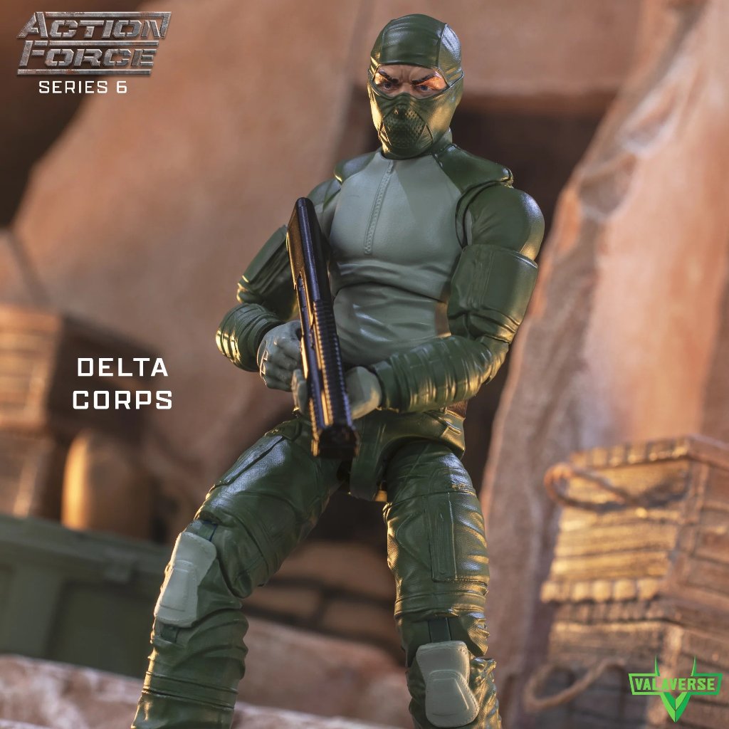 Valaverse Action Force Series 6 Delta Corps  6-Inch Action Figureの画像