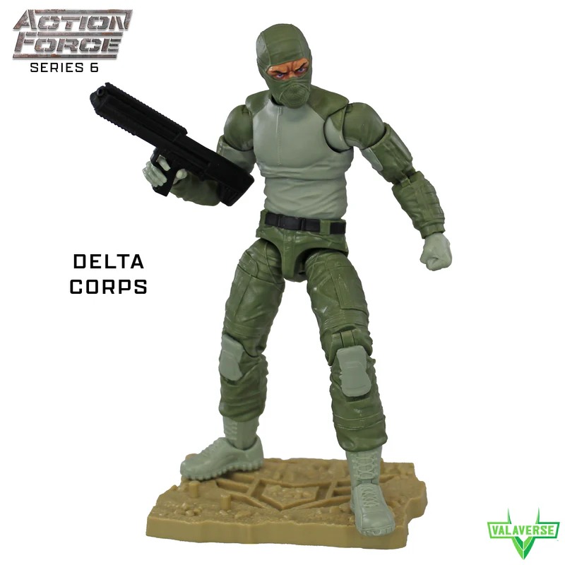 Valaverse Action Force Series 6 Delta Corps 6-Inch Action Figureの画像