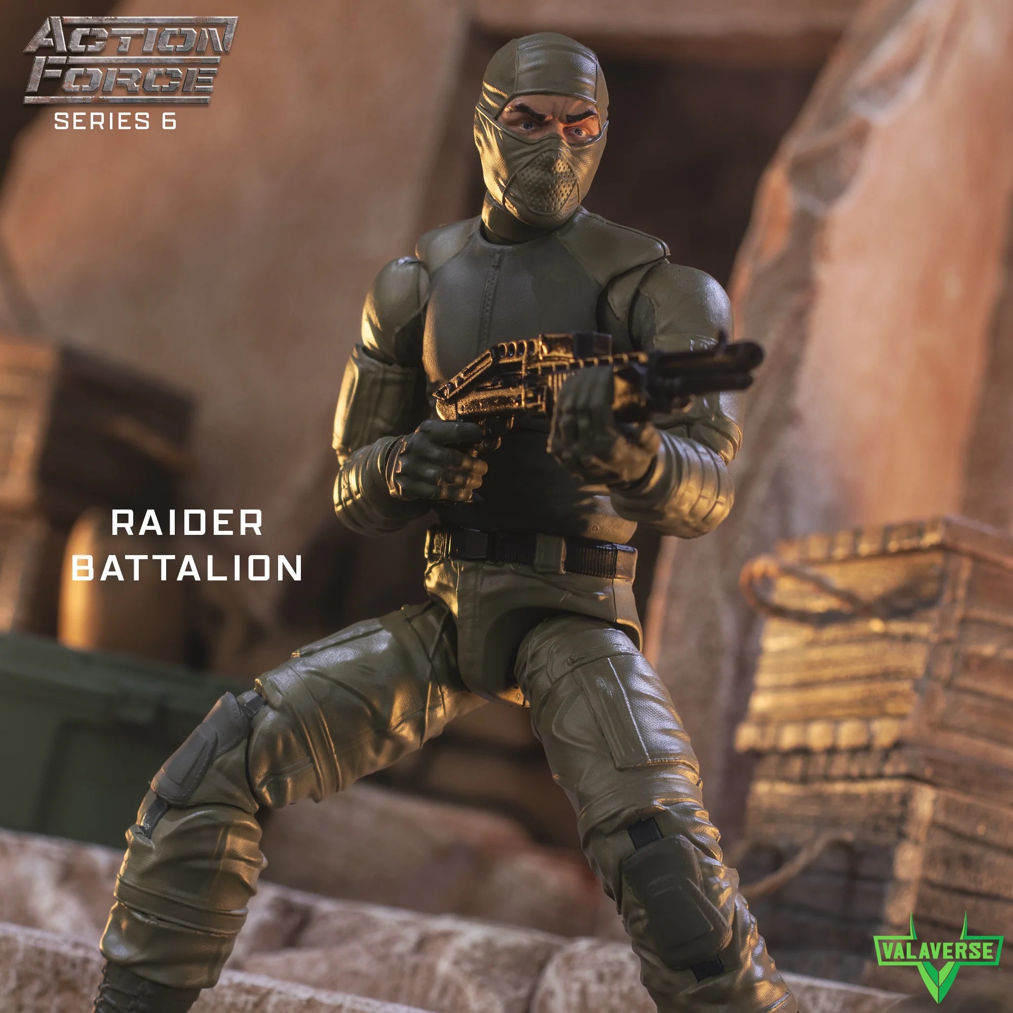 Valaverse Action Force Series 6 Raider Battalion  6-Inch Action Figureの画像