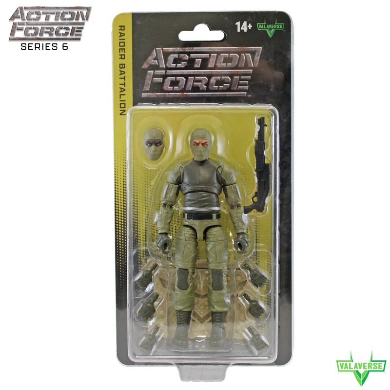 Valaverse Action Force Series 6 Raider Battalion  6-Inch Action Figureの画像