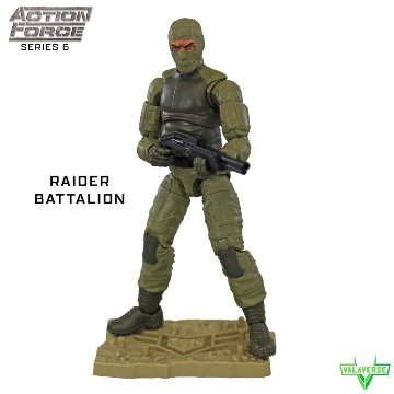 Valaverse Action Force Series 6 Raider Battalion  6-Inch Action Figureの画像