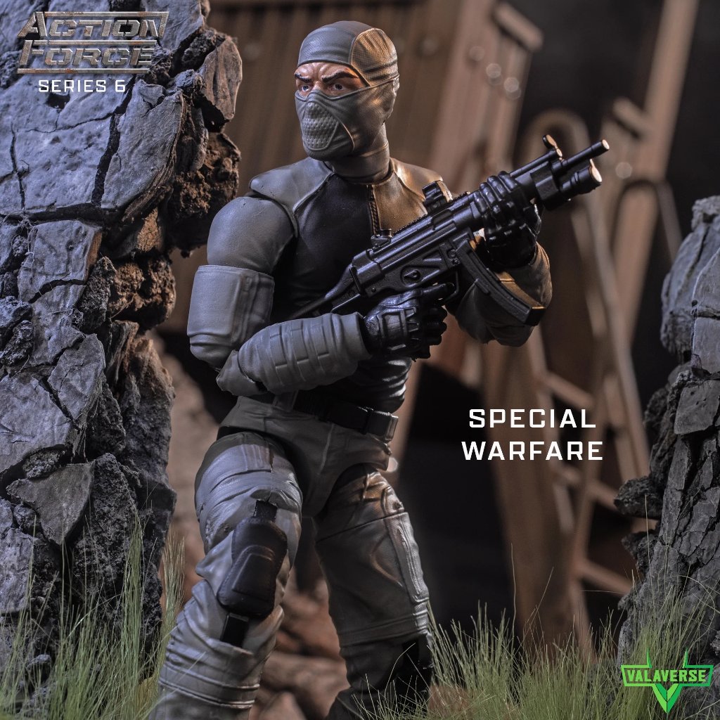 Valaverse Action Force Series 6 Special Warfare  6-Inch Action Figureの画像