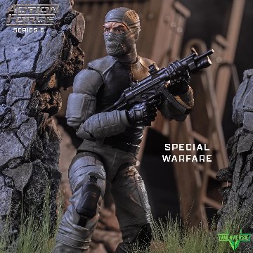 Valaverse Action Force Series 6 Special Warfare  6-Inch Action Figureの画像