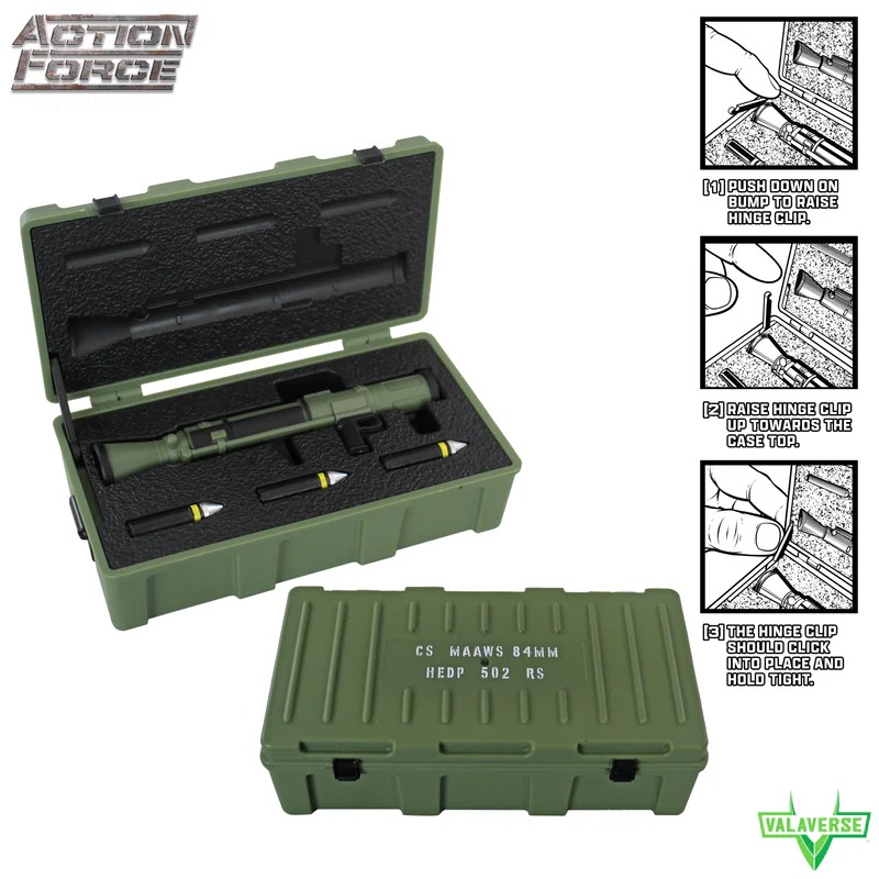 Valaverse Action Force Series 6 Weapons Pack November 1/12 Scaleの画像