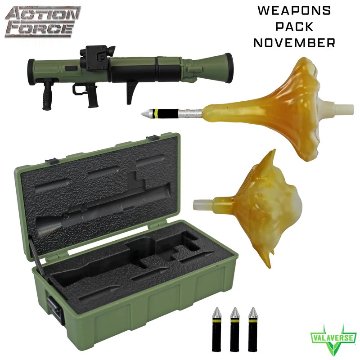 Valaverse Action Force Series 6 Weapons Pack November 1/12 Scaleの画像