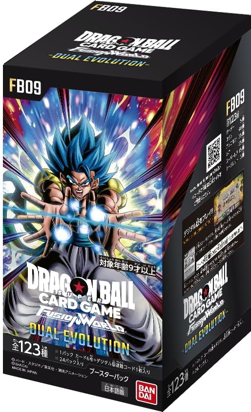 【BOX販売】ドラゴンボールスーパーカードゲーム フュージョンワールド ブースターパック DUAL EVOLUTION FB09の画像