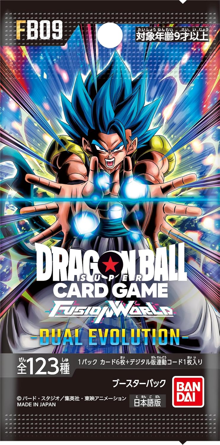 【BOX販売】ドラゴンボールスーパーカードゲーム フュージョンワールド ブースターパック DUAL EVOLUTION FB09の画像