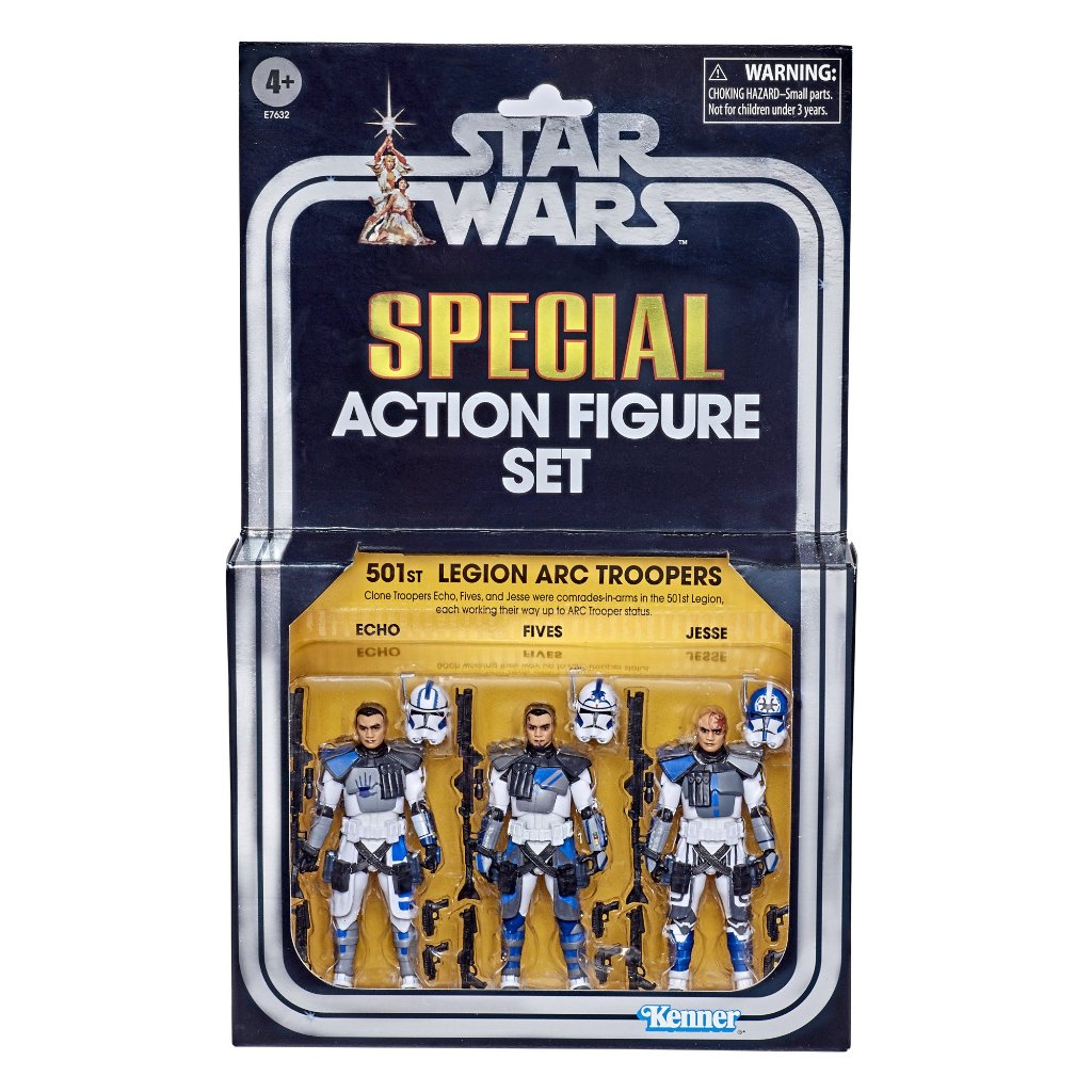 Star Wars TVC 501st Legion Arc Troopers 3-Packの画像
