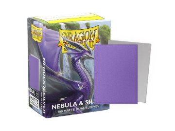ドラゴンシールド カードスリーブ スタンダードサイズ マットデュアル 裏面シルバー 各色 (100枚入) Dragon Shieldの画像
