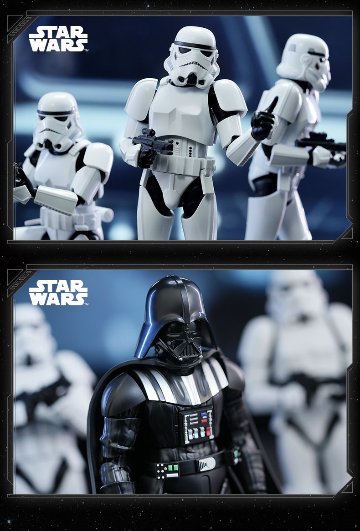 Blokees Figures - スター・ウォーズ CC02 エバーグリーン・ムービー ストームトルーパーの画像