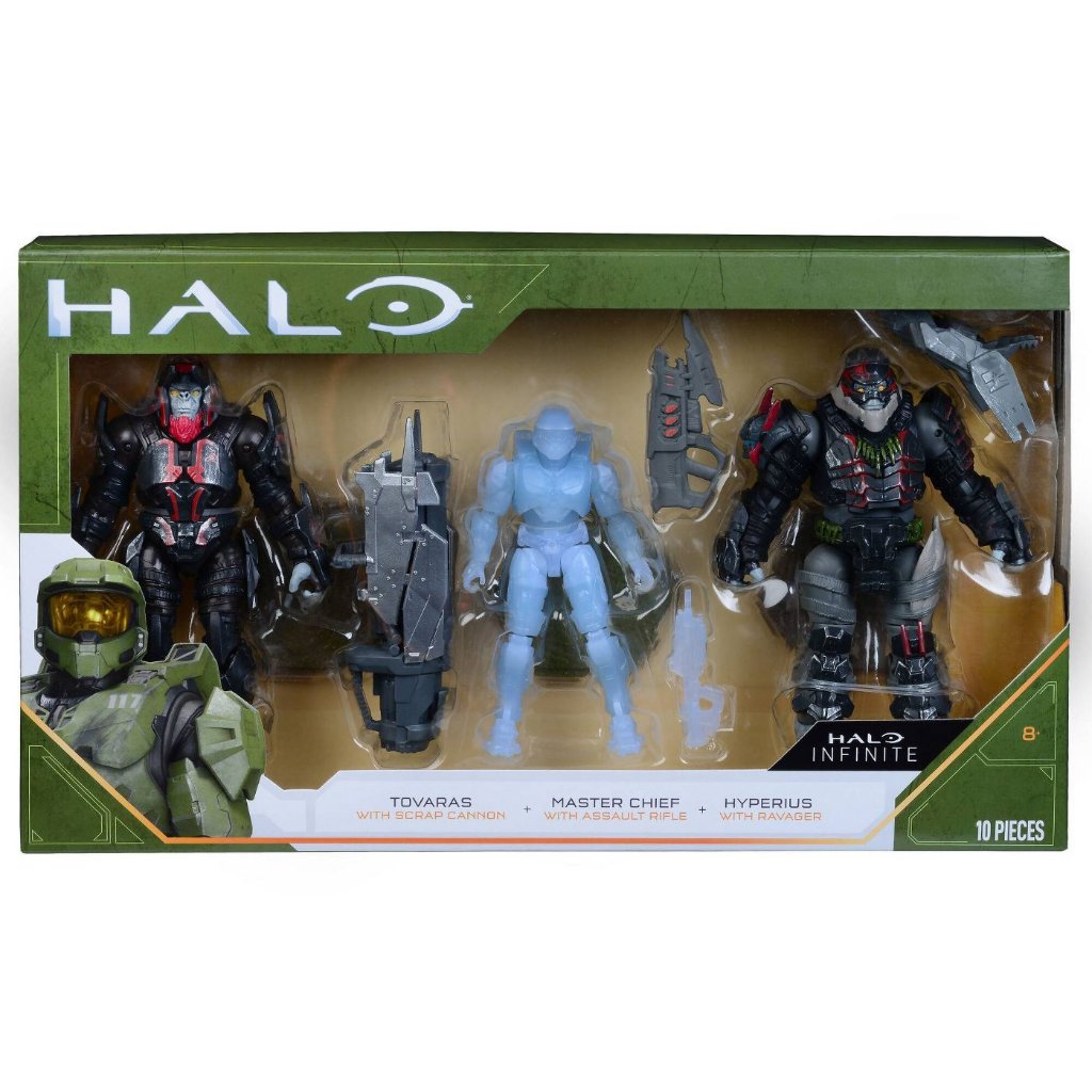 World of Halo Halo Infinite 3 Figure Packの画像