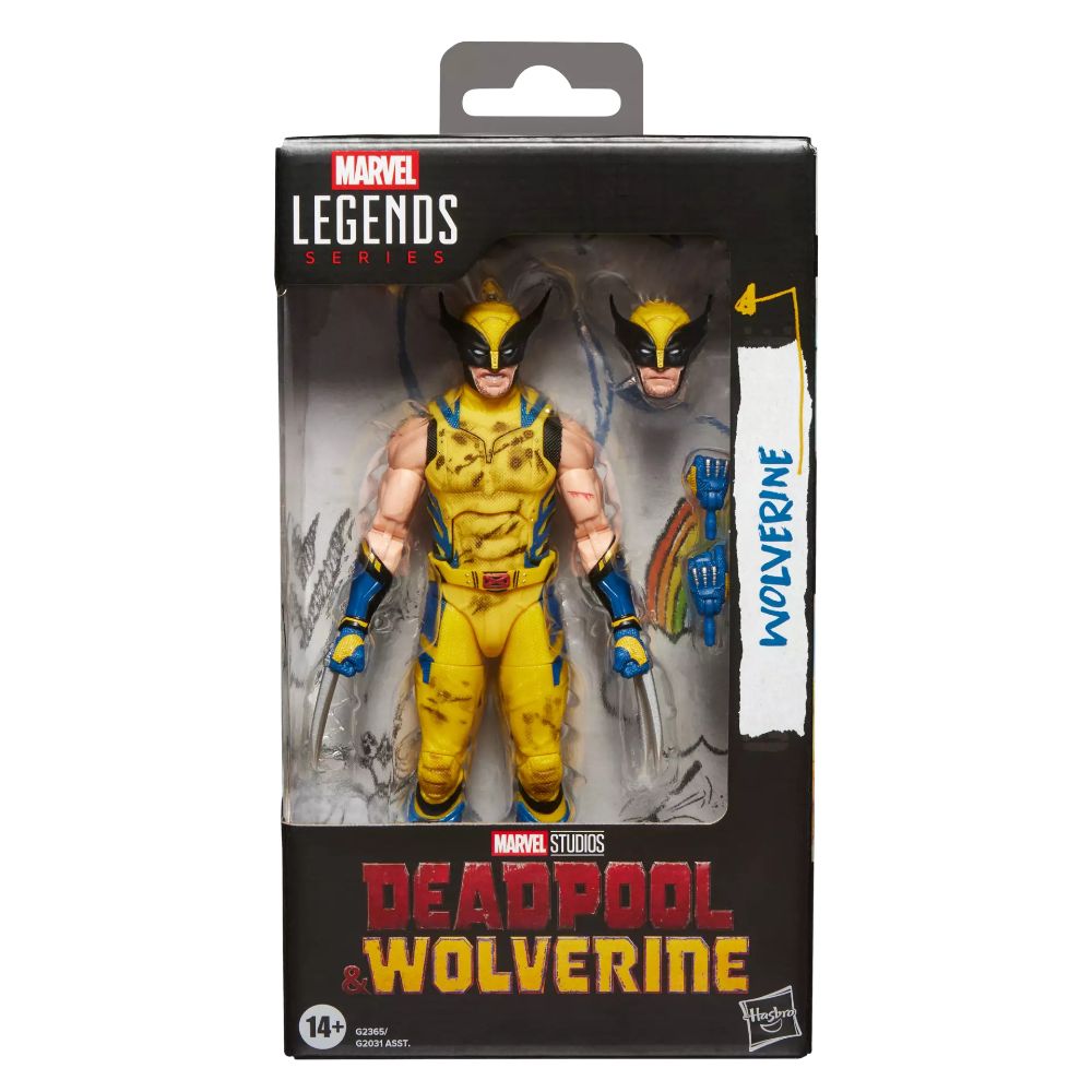 Marvel Legends Deadpool & Wolverine Wolverine Assortment 6点セットの画像