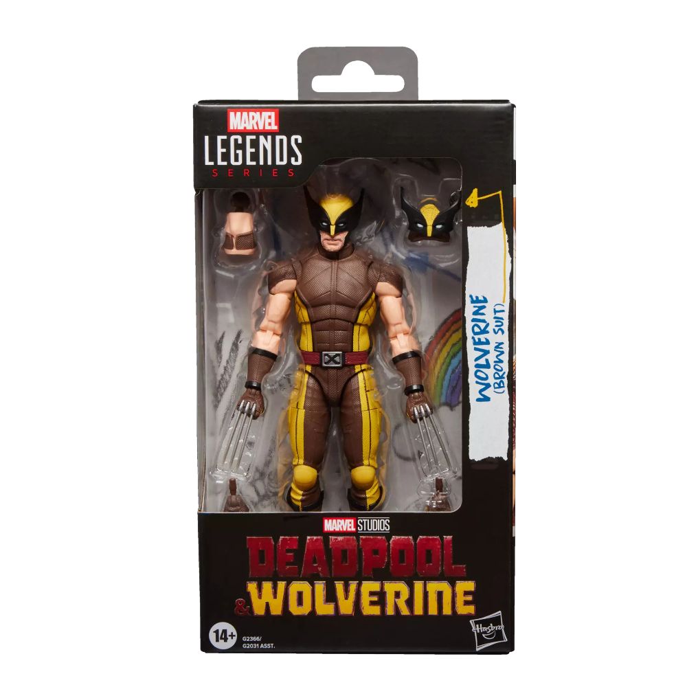 Marvel Legends Deadpool & Wolverine Wolverine Assortment 6点セットの画像