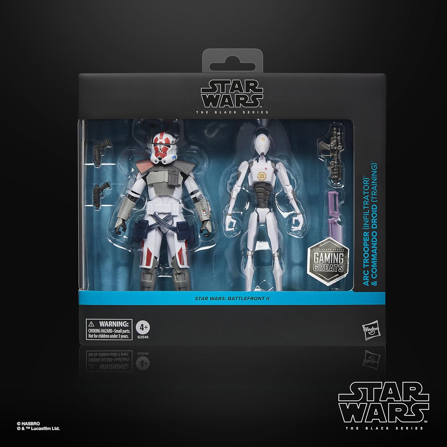 【限定】Star Wars TBS SWBFII ARC Trooper(Infiltrator) & Commando Droid(Training)の画像