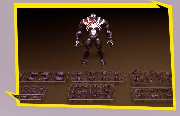 Blokees Figures - Marvel CC07 ヴェノムの画像