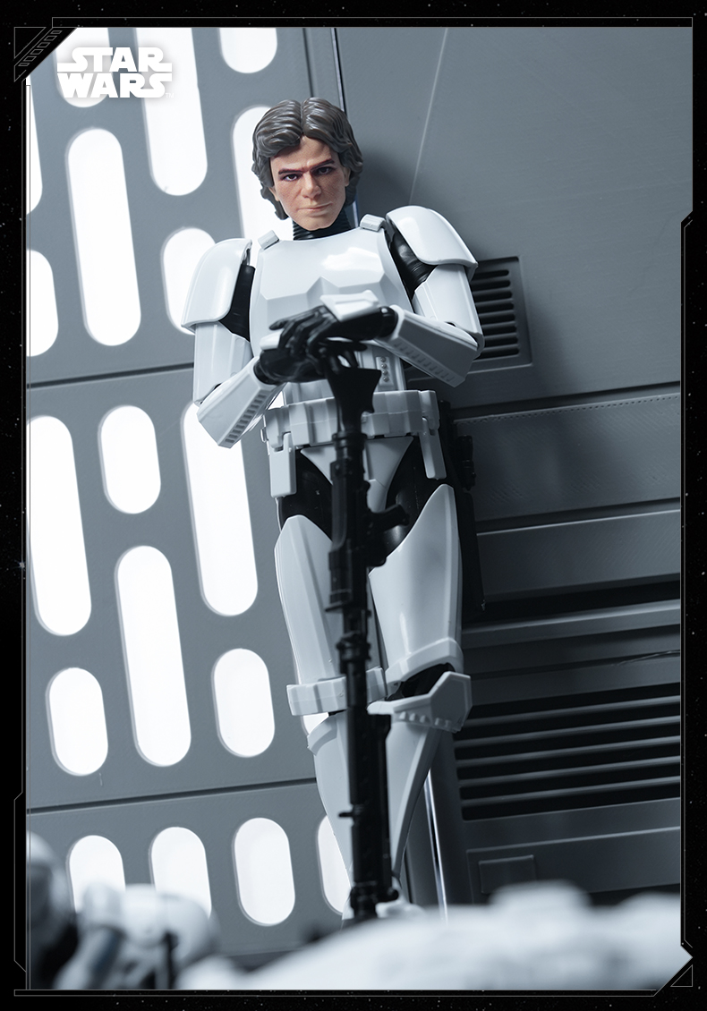 Blokees Figures - スター・ウォーズ CC03 ハン・ソロ ストームトルーパー変装版の画像