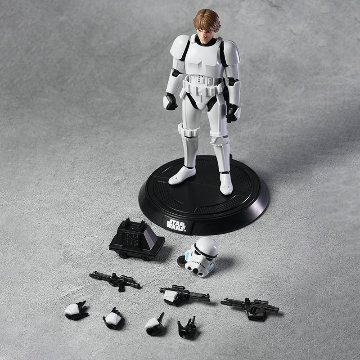Blokees Figures - スター・ウォーズ CC04 ルーク・スカイウォーカー ストームトルーパー変装版の画像