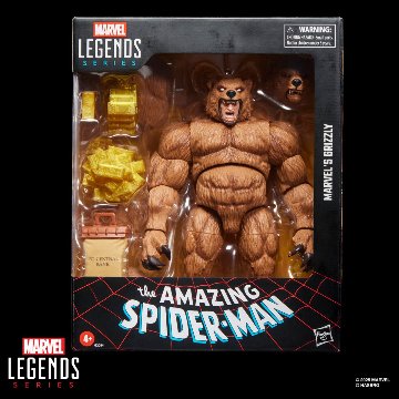 【限定】Marvel Legends the Amazing Spider-Man Marvel's Grizzlyの画像