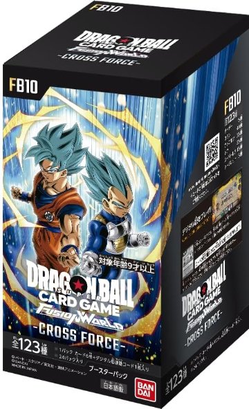 【BOX販売】ドラゴンボールスーパーカードゲーム フュージョンワールド ブースターパック CROSS FORCE FB10の画像