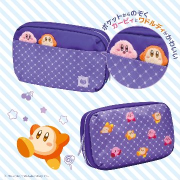 星のカービィ リバーシブルまるごと収納バッグ for Nintendo Switch 2 カービィ＆ワドルディの画像