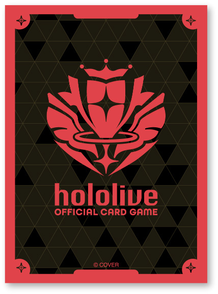 hololive OFFICIAL CARD GAME オフィシャルホロカスリーブ Vol.40 ブランドロゴ(Red)の画像
