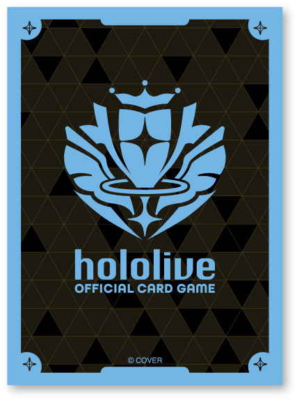 hololive OFFICIAL CARD GAME オフィシャルホロカスリーブ Vol.41 ブランドロゴ(Blue)の画像