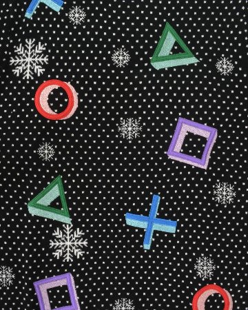 PlayStation: Symbols Black Ugly Sweater画像