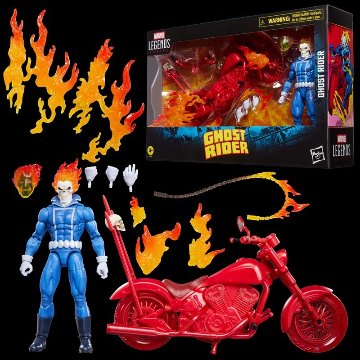 Marvel Legends Ghost Rider Johnny Blaze with Motorcycleの画像
