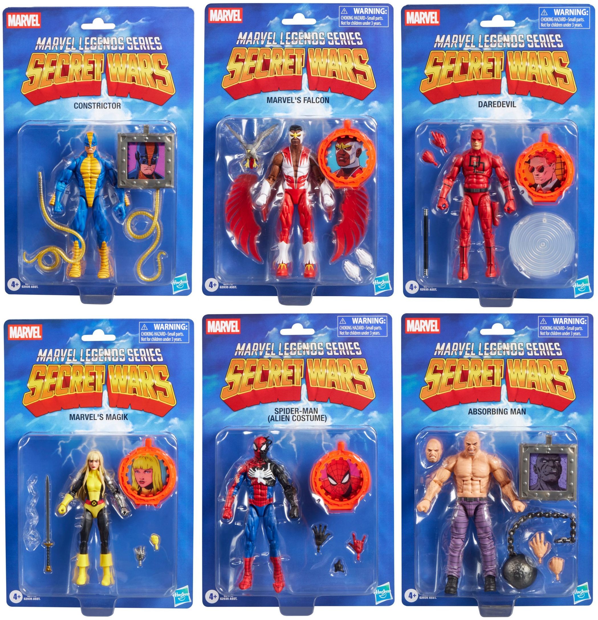 Marvel Legends Secret Wars Wave 2 Magik Assortment 6点セットの画像