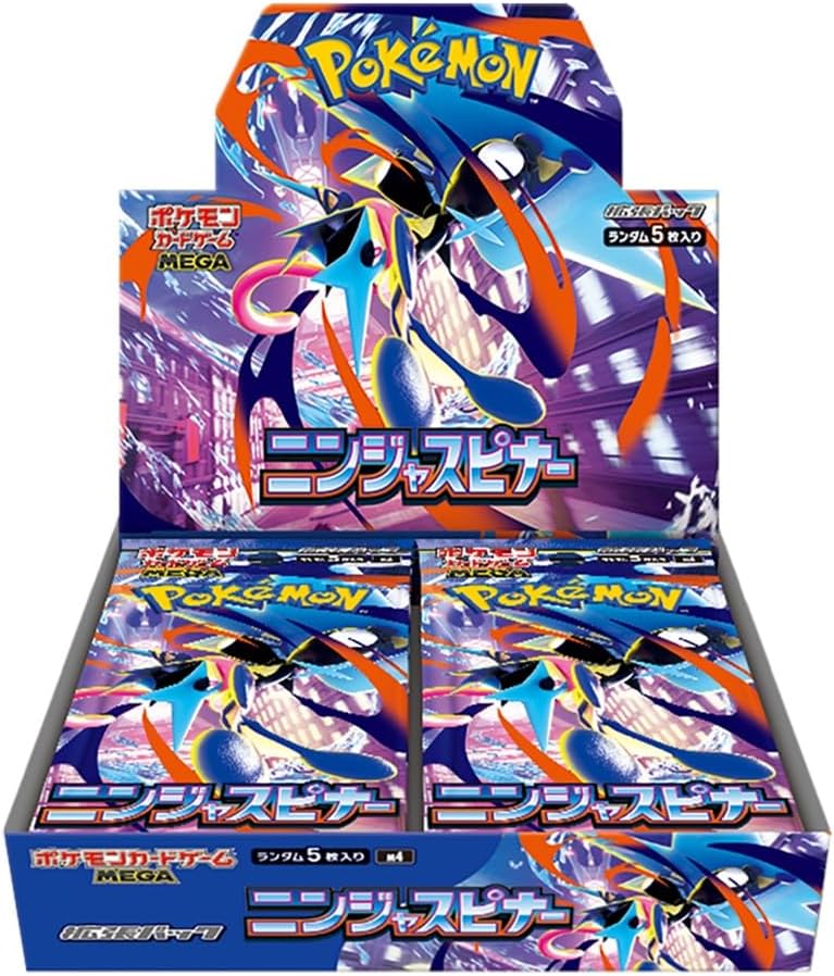 【BOX販売】ポケモンカードゲーム MEGA 拡張パック ニンジャスピナーの画像