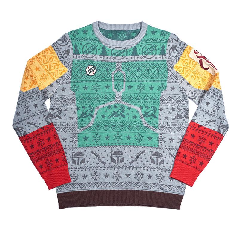 Star Wars Boba Fett Difuzed Ugly Sweaterの画像