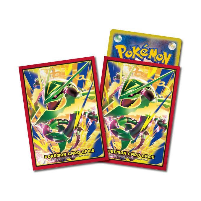 ポケモンカードゲーム デッキシールド プレミアム・グロス メガレックウザの画像