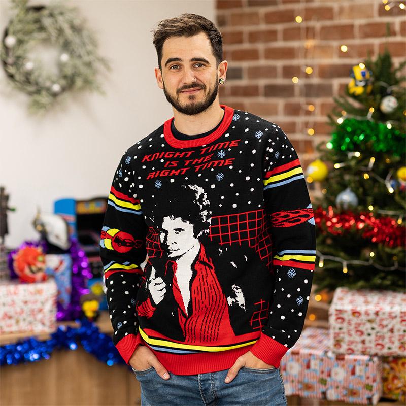 Knight Rider Ugly Sweater画像